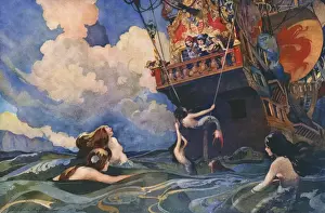 Myths Prints: The Flotsam & Jetsam of the Sea by Charles Robinson