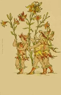Flower Fairies from A Masque of Flowers