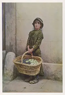 Primroses Prints: THE FLOWER GIRL