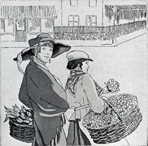 Two Flower Girls