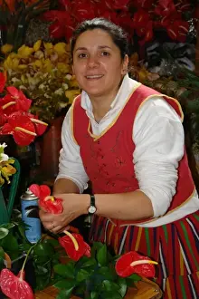 Flower market, Mercado dos Lavradores, Funchal, Madeira