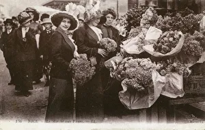 Stalls Collection: The Flower Market - Nice, France