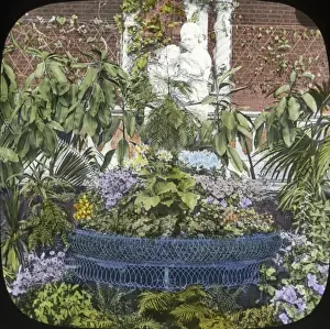 Flowerbed Prints: Flowers - An arranged flowerbed