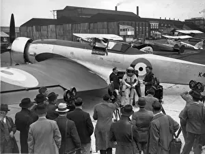 Increased Prints: Flt Lt M J Adam of the Royal Aircraft Establishment