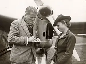 Schiaparelli Prints: Flt Lt Tommy Rose, DFC (1895-1968)