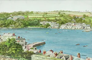 Flushing, from Greenbank, Falmouth, Cornwall