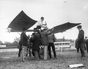How to fly by the aid of wings on bicycles
