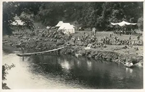 Jetty Prints: Fly Fishing competition on the River Usk, Brecon, Wales