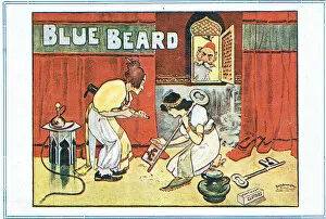 Images Dated 6th October 2016: Flyer for Bluebeard by Hugh Mytton - Front cover