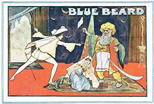 Flyer for Bluebeard by Hugh Mytton - Back cover