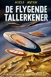 Saucers Prints: De Flygende Tallerkener, book cover