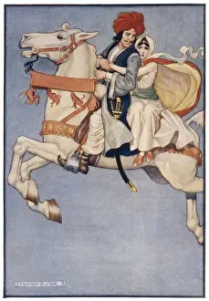 Dashing Prints: Flying on a Horse