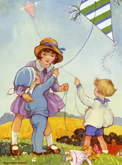 Enid Prints: Flying kites