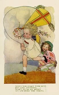 Pearse Collection: Flying kites by Susan Beatrice Pearse