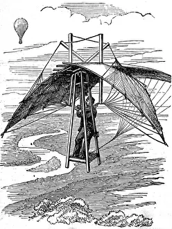Flying Mans Parachute, 1874