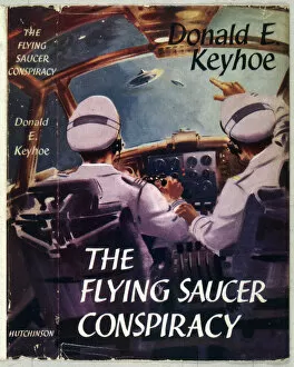 Air Line Gallery: The Flying Saucer Conspiracy, book cover