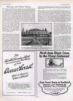 Images Dated 13th March 2018: Flying Scotsman ad, 1925
