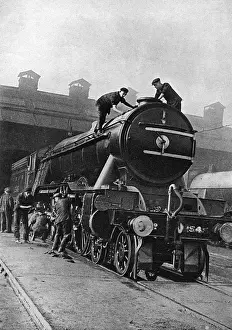 Scotsman Prints: The Flying Scotsman cleaned