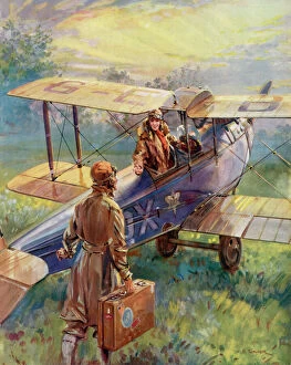 Illustrate Collection: Flying for the Summer Week-end by C. E. Turner