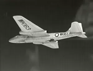 1957 Collection: Flying testbed B2 Canberra WK163