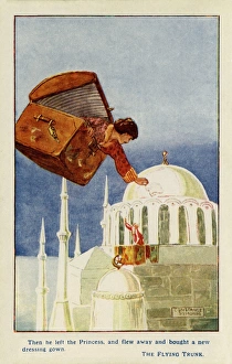 Andersen Gallery: The Flying Trunk