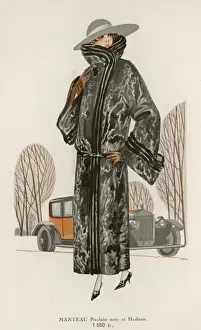 Waisted Prints: Foal Fur Coat 1922