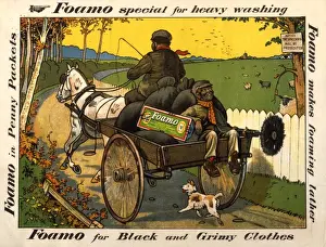 Sweeps Prints: Foamo washing powder advert