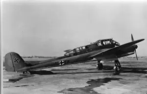 Twin Prints: Focke Wulf FW 189A -this twin engined tactical reconnai