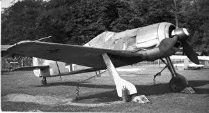 Wulf Prints: Focke-Wulf Fw190 on display in Green Park, London