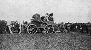 Fodder Prints: Fodder for German cavalry horses
