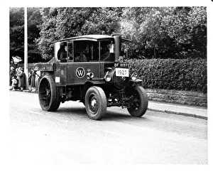 Edwin Prints: Foden D Type Tractor Victor DF 8187