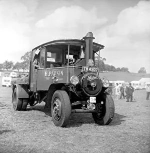Carr Prints: Foden Steam Wagon number: 12364, Tiny