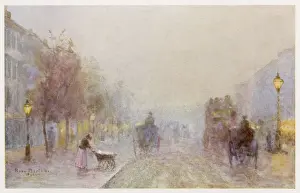 Brompton Prints: FOG, BROMPTON ROAD