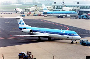 1992 Prints: Fokker 100 PH-KLD