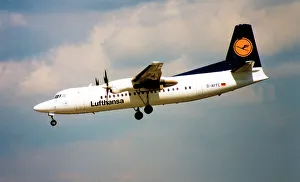 Lufthansa Prints: Fokker 50 D-AFFC
