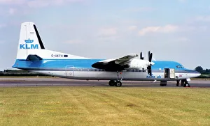 Plabe Prints: Fokker 50 G-UKTH