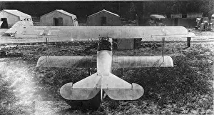 Dvii Prints: Fokker DVII in German markings from above rear