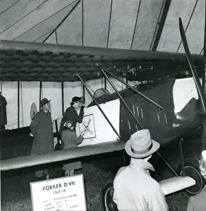 Dvii Prints: The Fokker DVII of the Nash Collection inside the marque?