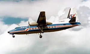 Truman Prints: Fokker F27-200 Friendship G-BHMX Friendship Freddie Truman