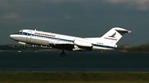 1000 Prints: Fokker F28 1000 of Piedmonts N280N departing La Guardi