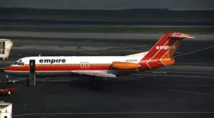 Fokker Prints: Fokker F28 4000 of Empires N110UR at La Guardia, 17 Oc