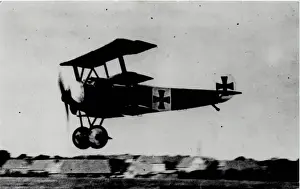 Richthofen Prints: Fokker FI of Baron Manfred von Richthofen-strengthened
