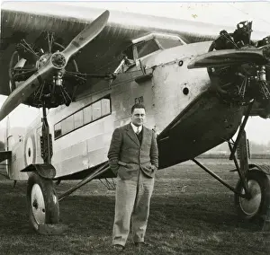 Fokker Prints: Fokker FVIIb-3m, J7986, fitted with a Monospar ST2 wing