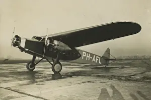 Fokker Prints: Fokker FXII, PH-AFL, of KLM