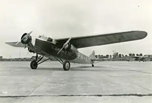 Fokker Prints: Fokker FXVIII, PH-AIO, Oehoe, of KLM