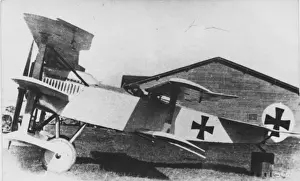 Wing Prints: Fokker V8 German tandem-winged quintupriplane