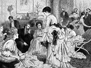 Images Dated 15th December 2004: Folding Ballots in a New York Politicians House, 1872