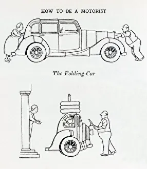 Folding car / W H Robinson Folding car / W H Robinson