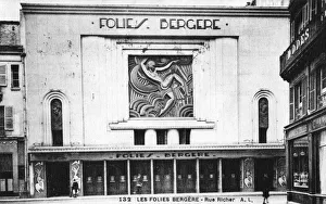 Images Dated 15th May 2012: The Folies Berg貥, Paris