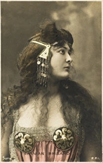 Folies Bergere - dancer portrait Folies Bergere - dancer portrait
